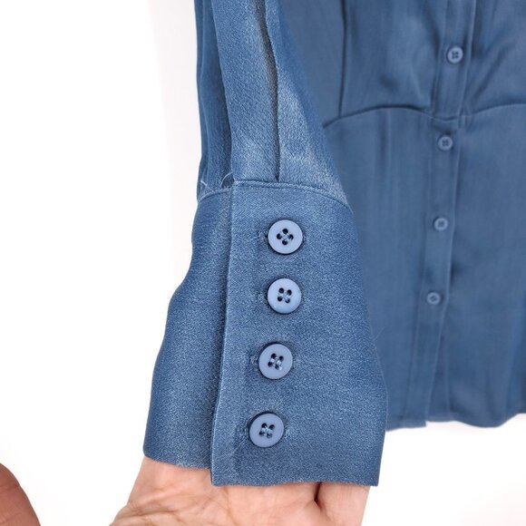 Atoir Shimmering Blue Mini Dress - Picture 3 of 10